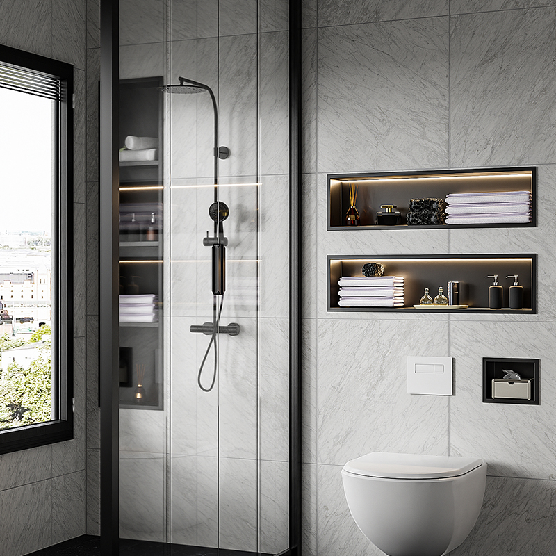 Niche pancuran mandian tersuai NX04